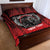 Aotearoa Bulldog Personalised Quilt Bed Set Maori Kowhaiwhai Motif