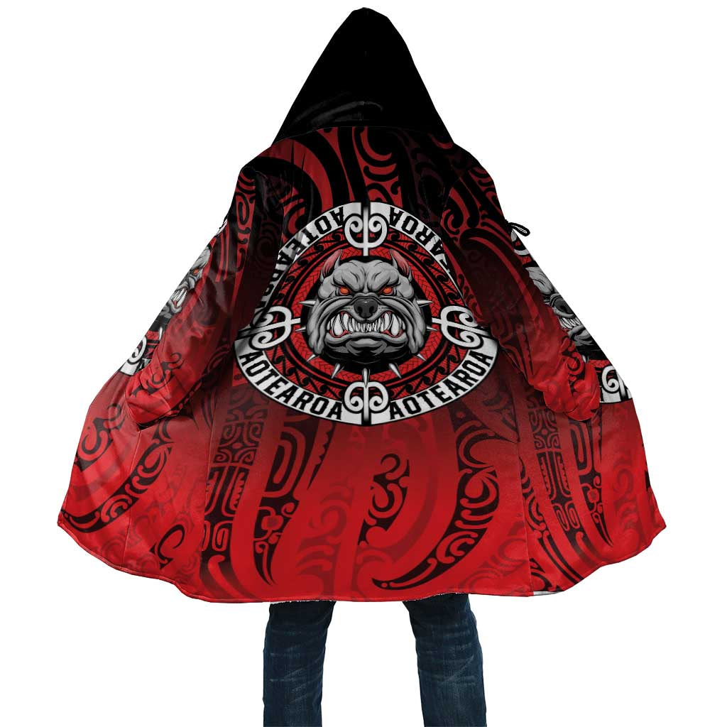 Aotearoa Bulldog Cloak New Zealand Kowhaiwhai Tribal - Polynesian Pride