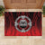 Aotearoa Bulldog Rubber Doormat New Zealand Kowhaiwhai Tribal