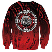 Aotearoa Bulldog Sweatshirt New Zealand Kowhaiwhai Tribal