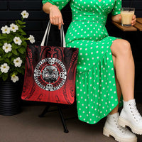 Aotearoa Bulldog Tote Bag New Zealand Kowhaiwhai Tribal - Polynesian Pride