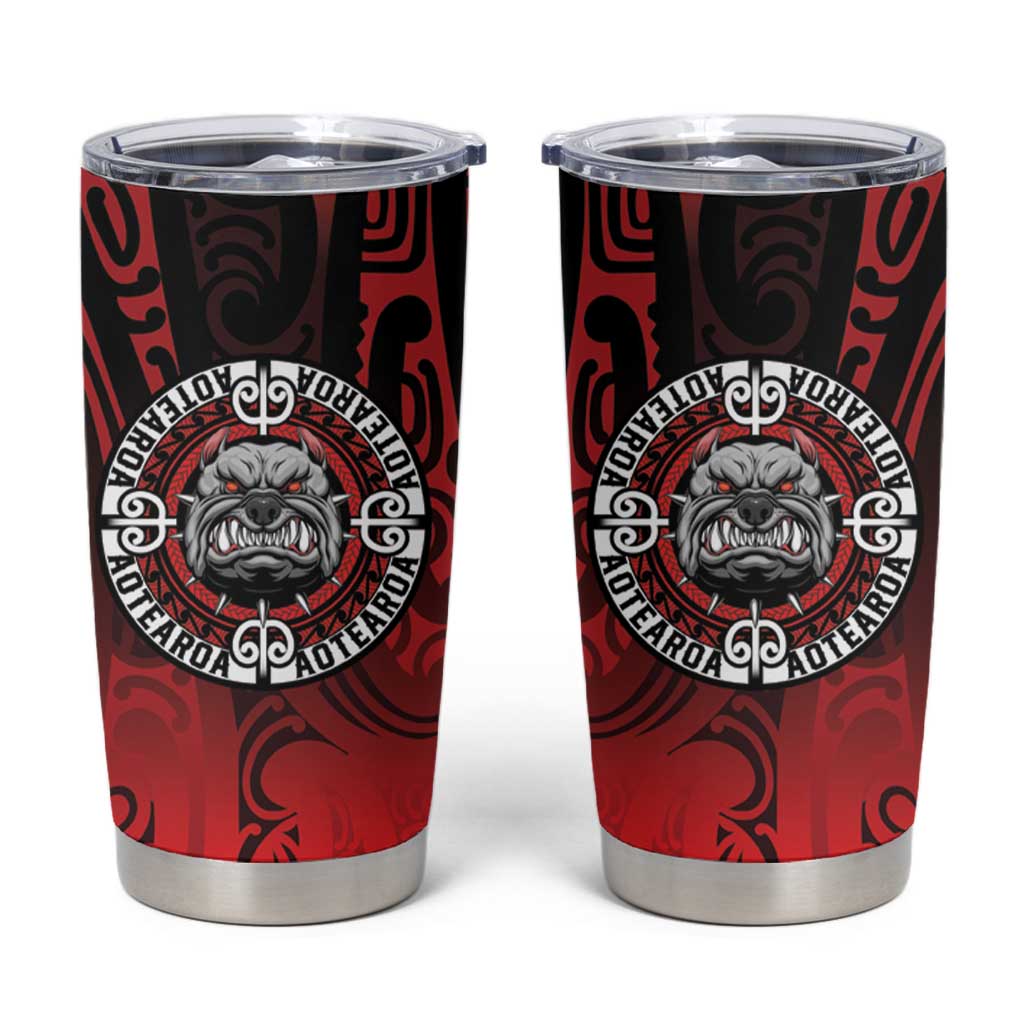 Aotearoa Bulldog Tumbler Cup New Zealand Kowhaiwhai Tribal