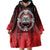 Aotearoa Bulldog Wearable Blanket Hoodie New Zealand Kowhaiwhai Tribal