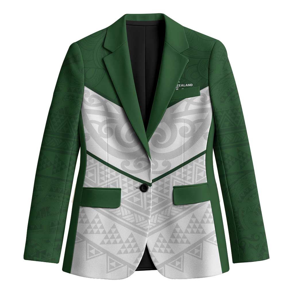 Custom New Zealand Maori Niho Taniwha Blazer - Polynesian Pride