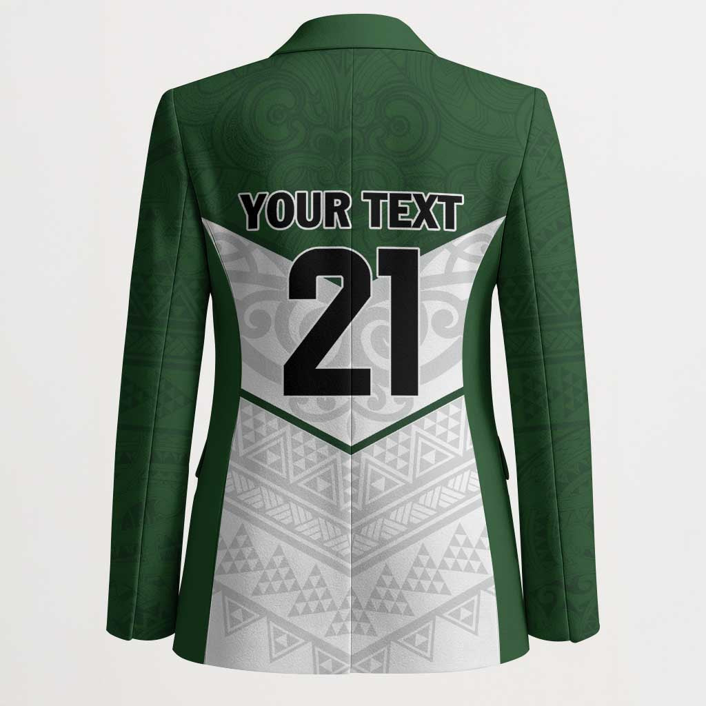 Custom New Zealand Maori Niho Taniwha Blazer - Polynesian Pride