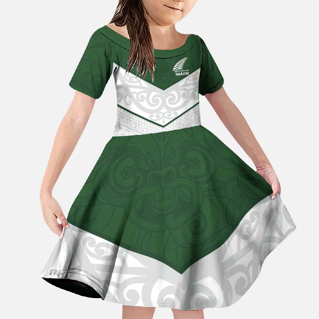 Custom New Zealand Maori Niho Taniwha Family Matching Long Sleeve Bodycon Dress and Hawaiian Shirt