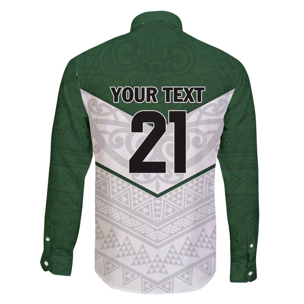 Custom New Zealand Maori Niho Taniwha Family Matching Long Sleeve Bodycon Dress and Hawaiian Shirt