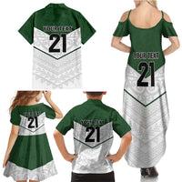 Custom New Zealand Maori Niho Taniwha Family Matching Summer Maxi Dress and Hawaiian Shirt