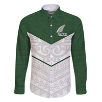 Custom New Zealand Maori Niho Taniwha Family Matching Tank Maxi Dress and Hawaiian Shirt