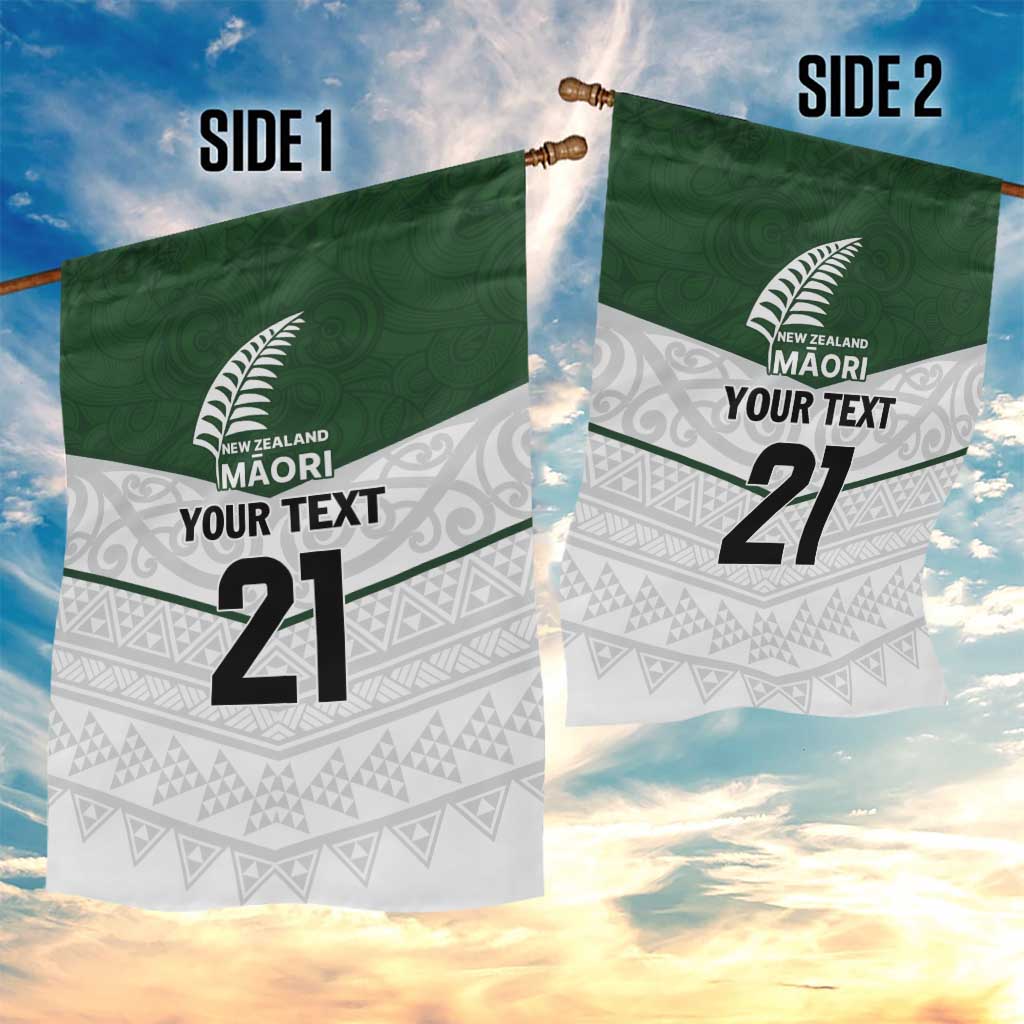 Custom New Zealand Maori Niho Taniwha Garden Flag