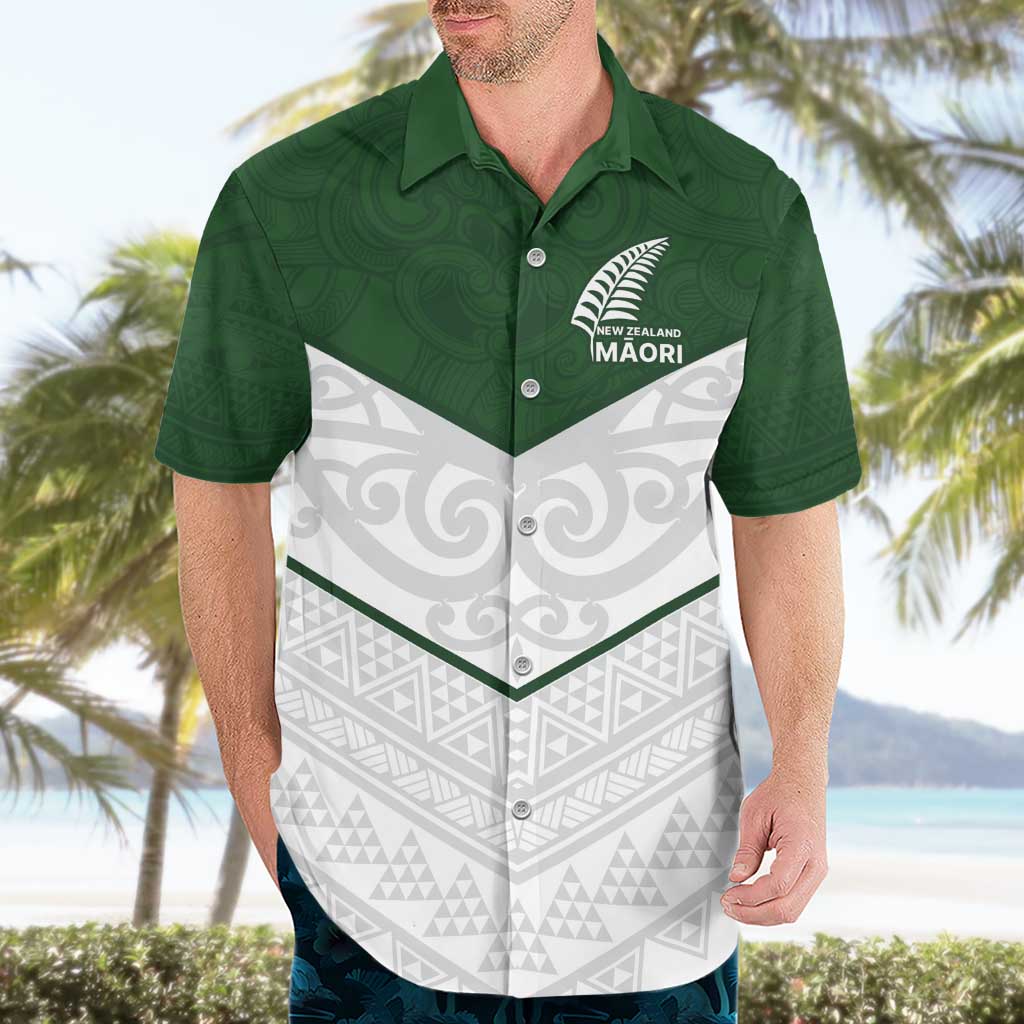 Custom New Zealand Maori Niho Taniwha Hawaiian Shirt