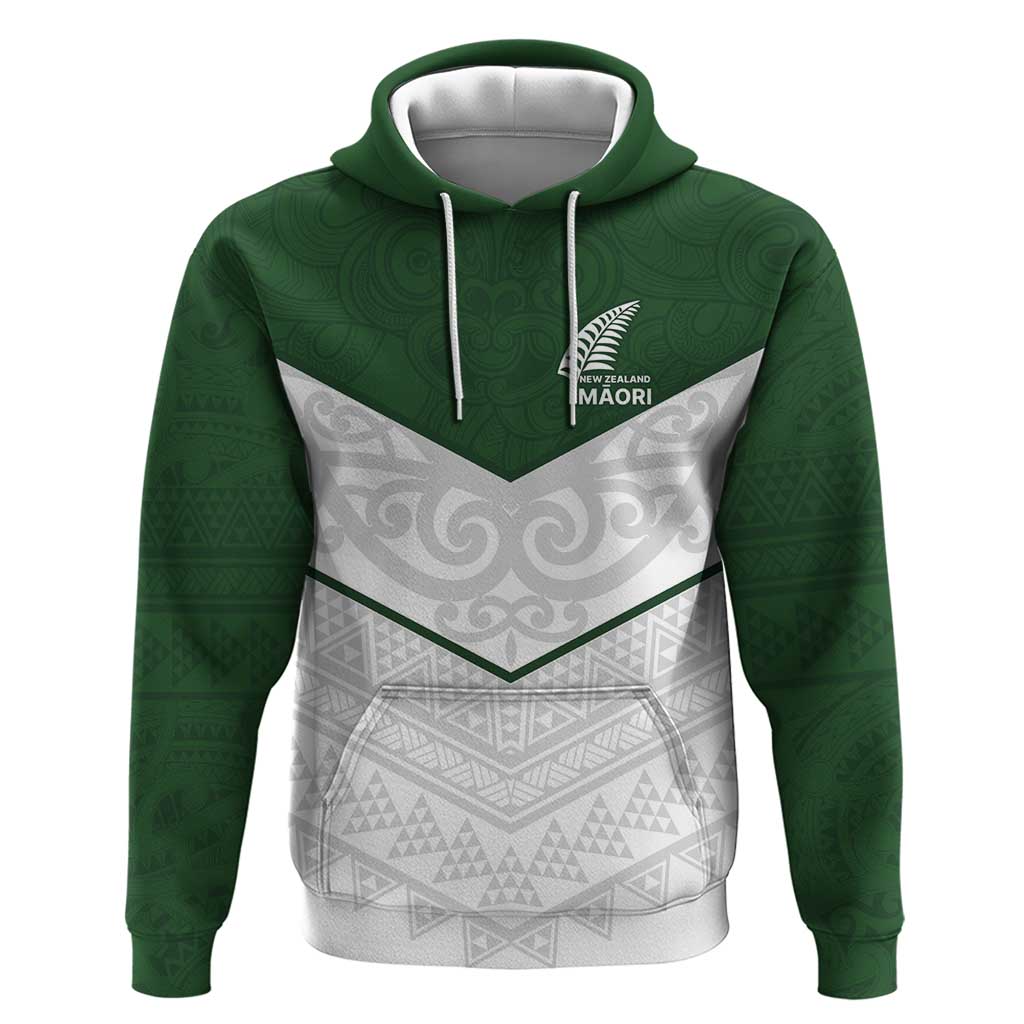 Custom New Zealand Maori Niho Taniwha Hoodie