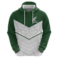 Custom New Zealand Maori Niho Taniwha Hoodie
