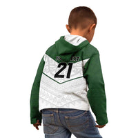 Custom New Zealand Maori Niho Taniwha Kid Hoodie