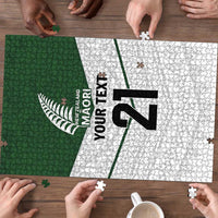 Custom New Zealand Maori Niho Taniwha Puzzle - Polynesian Pride