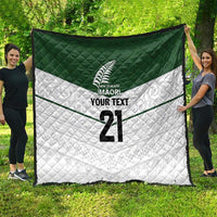 Custom New Zealand Maori Niho Taniwha Quilt