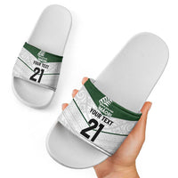 Custom New Zealand Maori Niho Taniwha Slide Sandals - Polynesian Pride