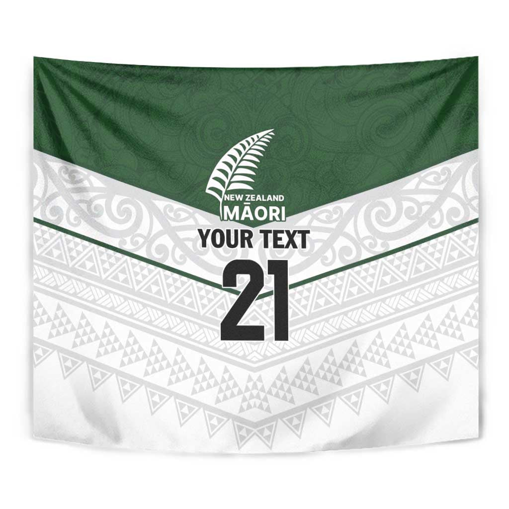 Custom New Zealand Maori Niho Taniwha Tapestry