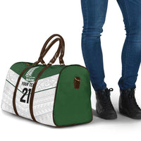 Custom New Zealand Maori Niho Taniwha Travel Bag - Polynesian Pride