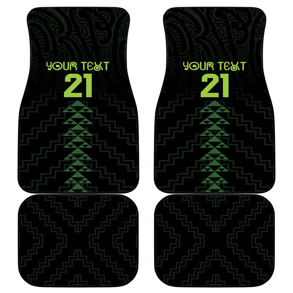 Custom New Zealand Maori Koru Koiri Motif Car Mats LT9 - Polynesian Pride