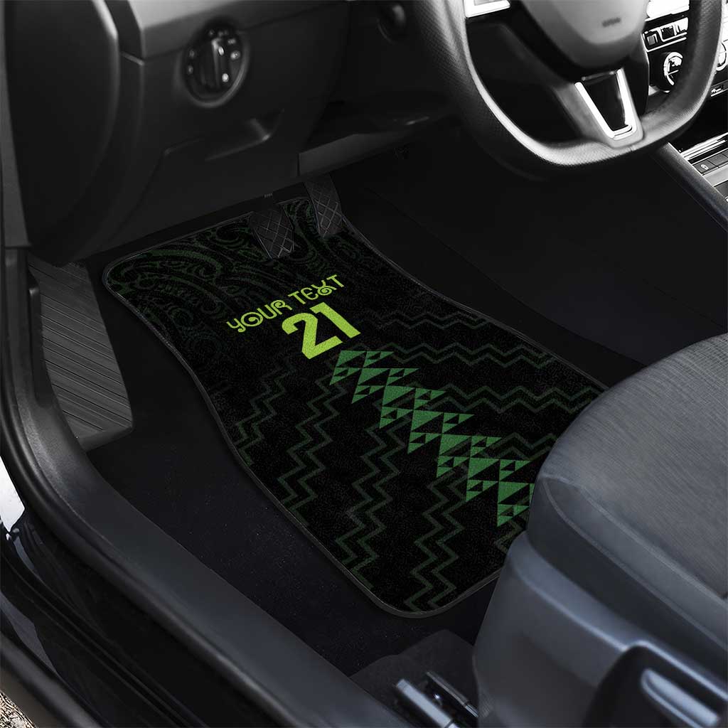 Custom New Zealand Maori Koru Koiri Motif Car Mats LT9 - Polynesian Pride