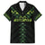 Custom New Zealand Maori Koru Koiri Motif Family Matching Off Shoulder Maxi Dress and Hawaiian Shirt