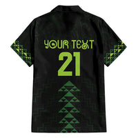 Custom New Zealand Maori Koru Koiri Motif Family Matching Off Shoulder Maxi Dress and Hawaiian Shirt