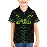 Custom New Zealand Maori Koru Koiri Motif Hawaiian Shirt