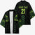 Custom New Zealand Maori Koru Koiri Motif Kimono - Polynesian Pride