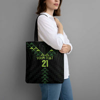 Custom New Zealand Maori Koru Koiri Motif Tote Bag - Polynesian Pride