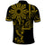 Filipino Sun Tribal Tattoo Polo Shirt Philippines Inspired Barong Simple Gold