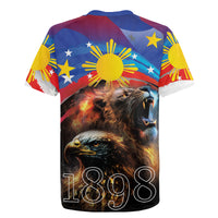 Philippines Lion and Eagle 1898 Rugby Jersey Pilipinas Maligayang Araw ng Kalayaan