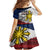 Philippines 126th Independence Day Kid Short Sleeve Dress Pilipinas Hunyo 12 Maligayang Araw ng Kalayaan