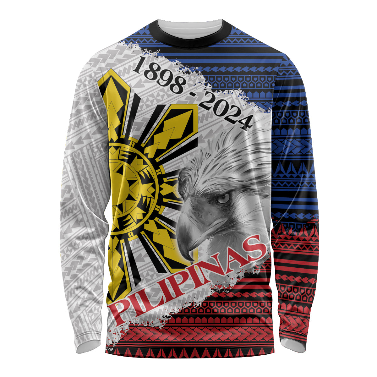 Philippines 126th Independence Day Long Sleeve Shirt Pilipinas Hunyo 12 Maligayang Araw ng Kalayaan