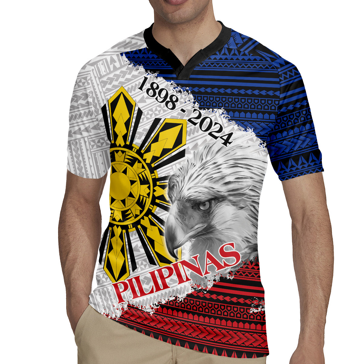 Philippines 126th Independence Day Rugby Jersey Pilipinas Hunyo 12 Maligayang Araw ng Kalayaan