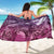 Pacific Beauty Girl Sarong Pink Polyneisan Tribal Vintage Motif