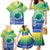 Malpampa Vanuatu Family Matching Mermaid Dress and Hawaiian Shirt Hibiscus Sand Drawing with Pacific Pattern