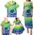 Malpampa Vanuatu Family Matching Puletasi and Hawaiian Shirt Hibiscus Sand Drawing with Pacific Pattern