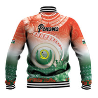 Penama Vanuatu Baseball Jacket Hibiscus Sand Drawing with Pacific Pattern LT9 - Polynesian Pride