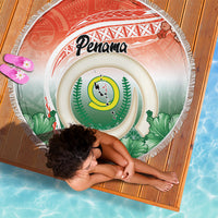 Penama Vanuatu Beach Blanket Hibiscus Sand Drawing with Pacific Pattern LT9 - Polynesian Pride