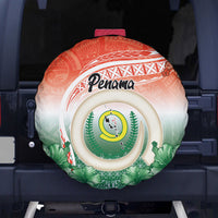 Penama Vanuatu Spare Tire Cover Hibiscus Sand Drawing with Pacific Pattern LT9 - Polynesian Pride