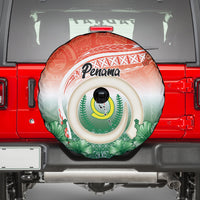 Penama Vanuatu Spare Tire Cover Hibiscus Sand Drawing with Pacific Pattern LT9 - Polynesian Pride
