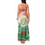 Penama Vanuatu Tank Maxi Dress Hibiscus Sand Drawing with Pacific Pattern