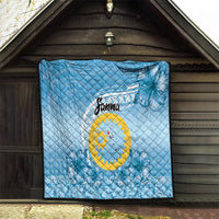 Sanma Vanuatu Quilt Hibiscus Sand Drawing with Pacific Pattern