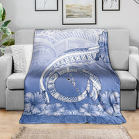 Shefa Vanuatu Blanket Hibiscus Sand Drawing with Pacific Pattern LT9 - Polynesian Pride