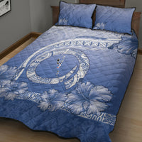 Shefa Vanuatu Quilt Bed Set Hibiscus Sand Drawing with Pacific Pattern LT9 - Polynesian Pride
