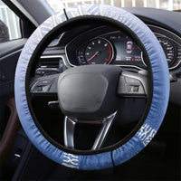 Shefa Vanuatu Steering Wheel Cover Hibiscus Sand Drawing with Pacific Pattern LT9 - Polynesian Pride