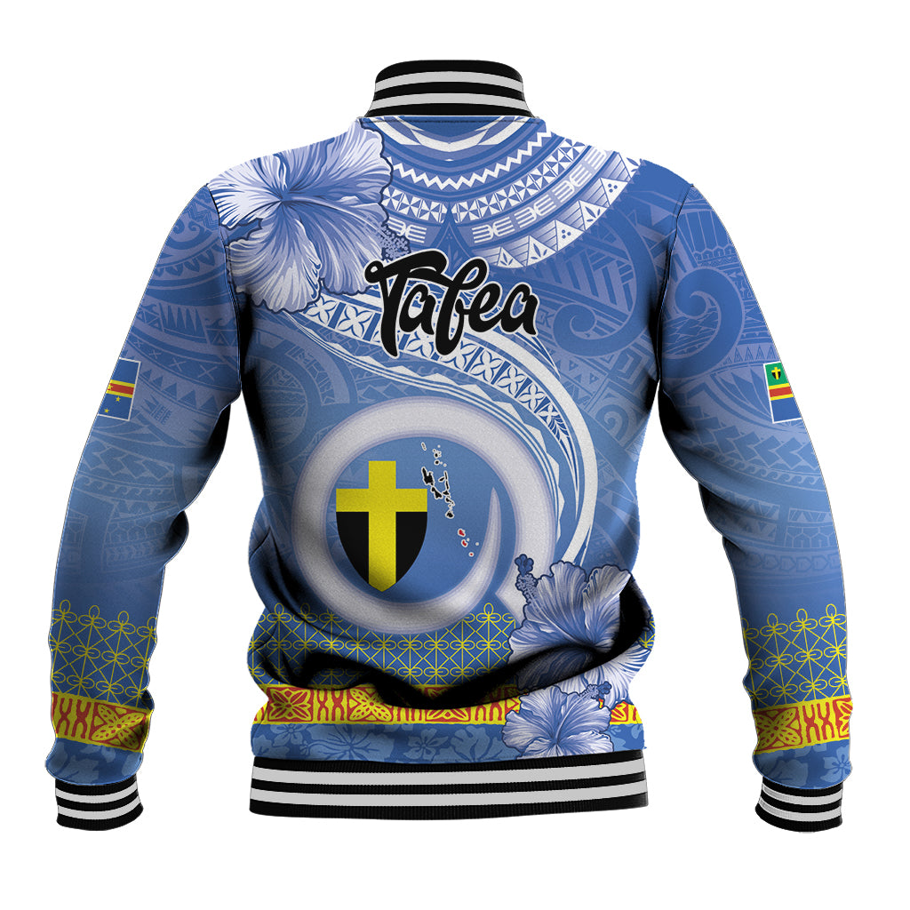 Tafea Vanuatu Baseball Jacket Hibiscus Sand Drawing with Pacific Pattern LT9 - Polynesian Pride