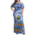 Tafea Vanuatu Family Matching Off Shoulder Maxi Dress and Hawaiian Shirt Hibiscus Sand Drawing with Pacific Pattern