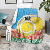 Torba Vanuatu Blanket Hibiscus Sand Drawing with Pacific Pattern LT9 - Polynesian Pride